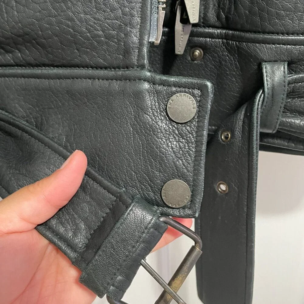 The Arrivals Rainier Leather Moto Jacket - Picture 4 of 9